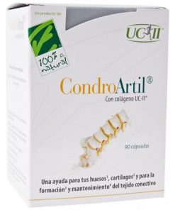 100% Natural Condroartil con colageno II 30 caps