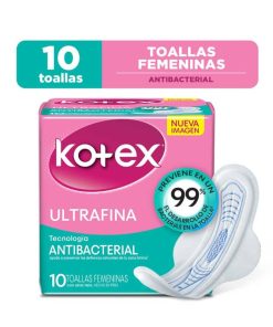 KOTEX ULTRAFINA ANTIBAC C/ ALAS X 10 UND